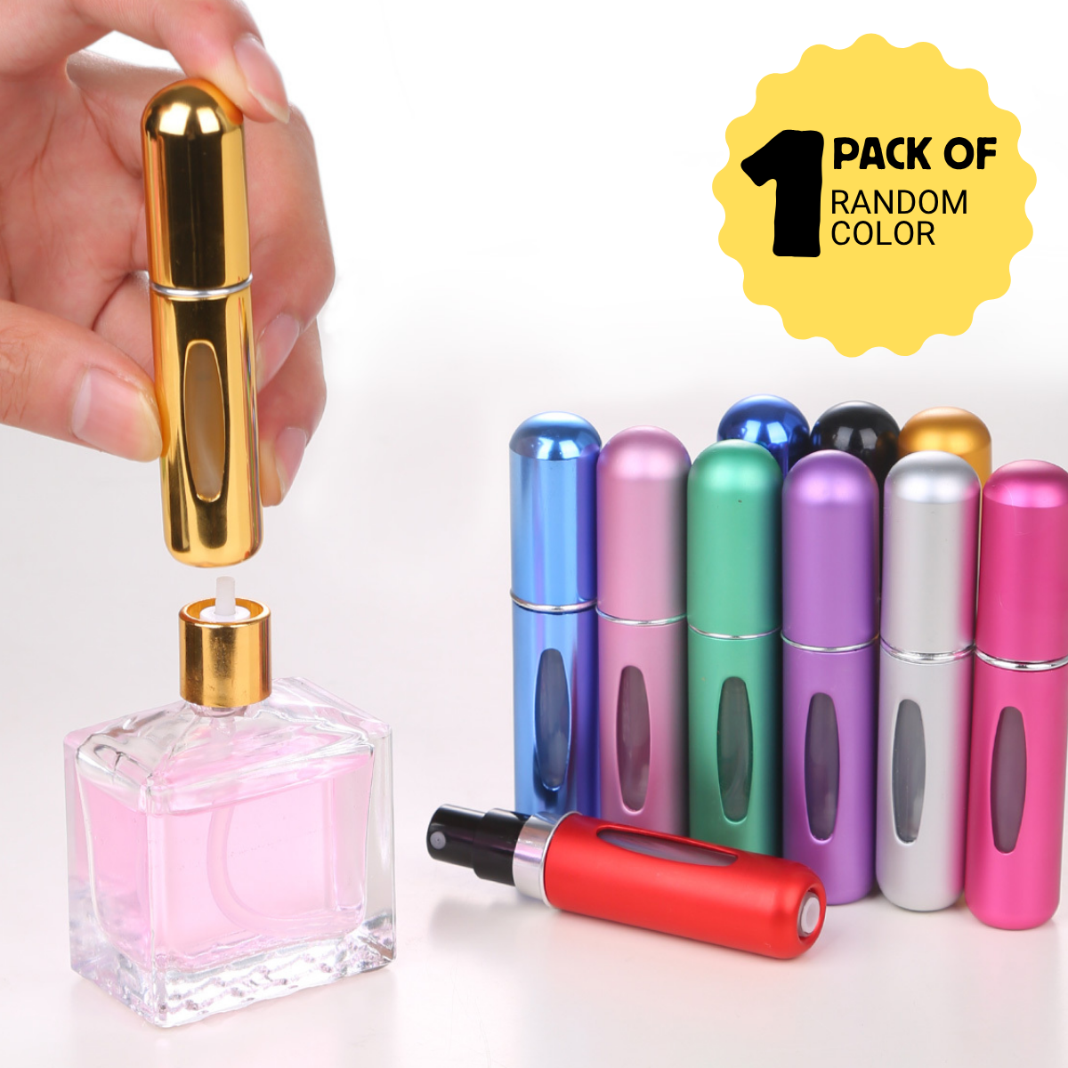 Refillable Perfume Atomizer Spray Bottle