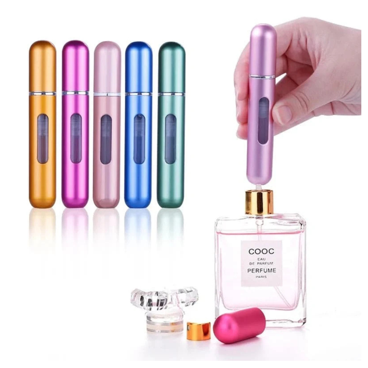 Refillable Perfume Atomizer Spray Bottle