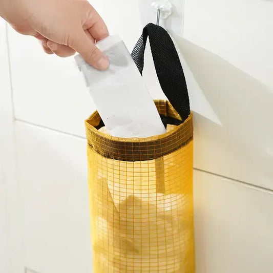 Hanging Trash & Grocery Bag Holder