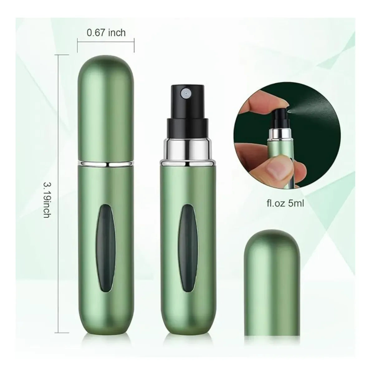 Refillable Perfume Atomizer Spray Bottle
