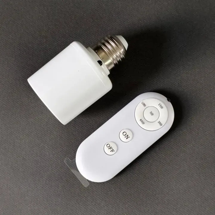 Smart AC220V Wireless remote Control Lamp Holder