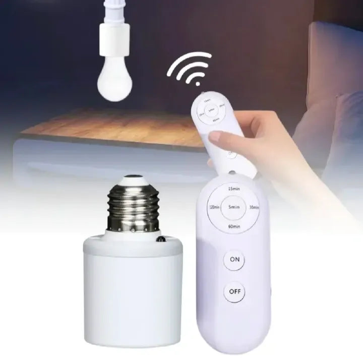 Smart AC220V Wireless remote Control Lamp Holder